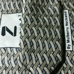 Ziggurat Tie by Mulberry Neckwear 100% Silk